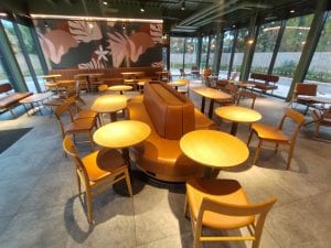 Empty Starbucks